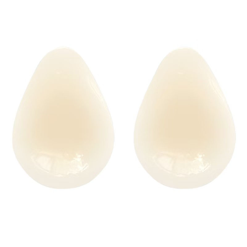 Push Up Bra Padded - Waterdrop Invisible Bra Silicone Nipple Cover