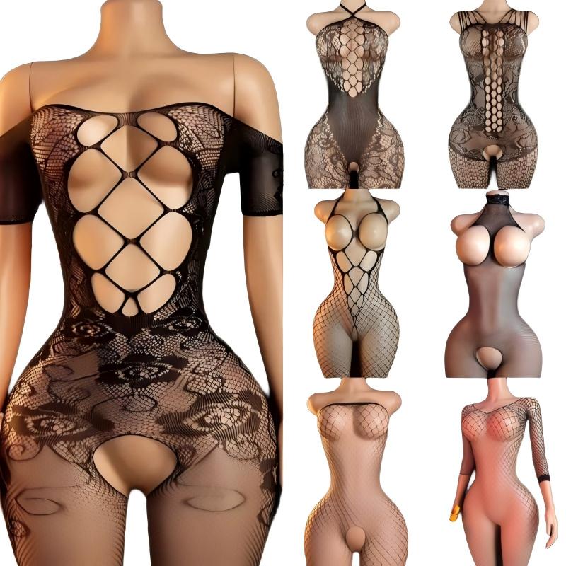 Lace Teddy Lingerie - Erotic Lingerie Set For Women Lace