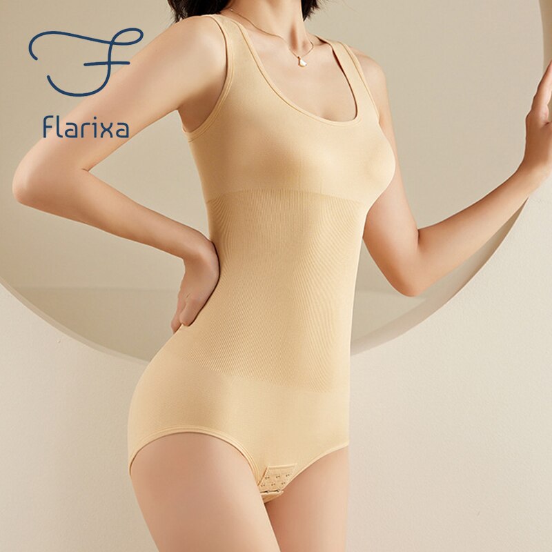 Shapewear Bodysuit Firm - Flarixa One Piece Women Body Shapewear