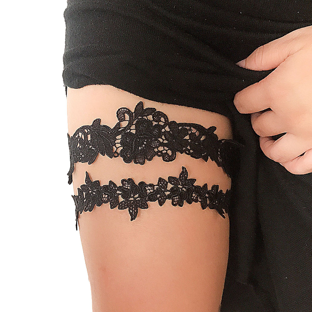 K02 Fashion Soft Sexy Lace Gar - огляд і ціна Garter Belt Set
