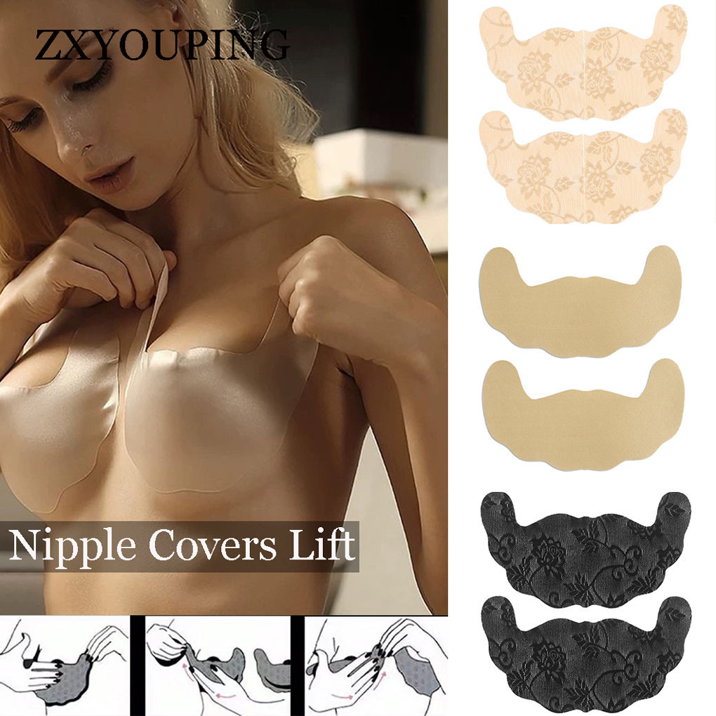 5 Pair Lace Nipple Cover Adhes - огляд і ціна Silicone Bra Adhesive