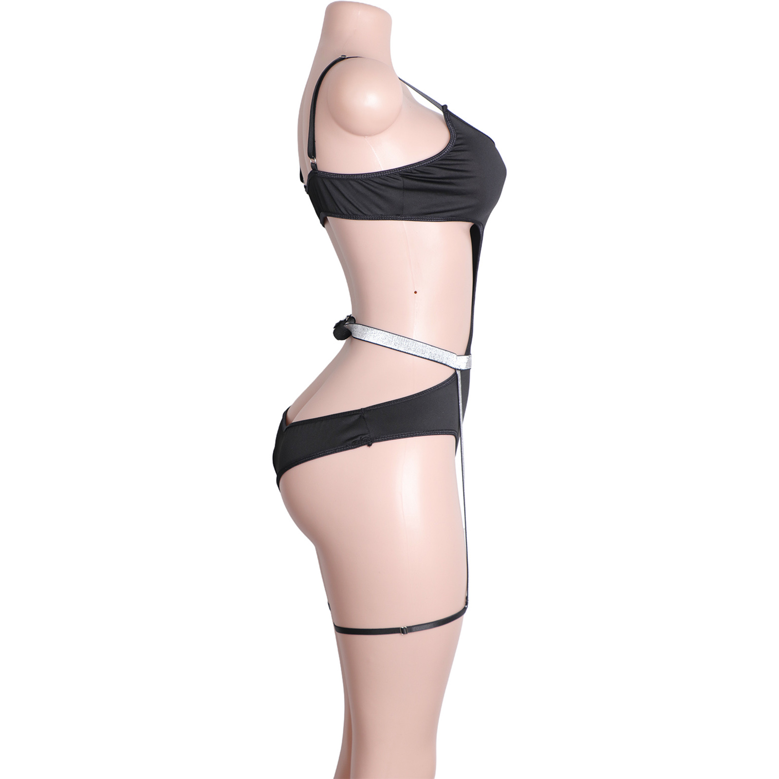 Custom Rhinestone Pole Dancewe - огляд і ціна Garter Belt Set