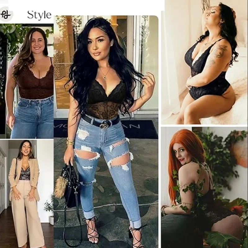 GUUDIA Lace Bodysuit V Neck La - огляд і ціна Shapewear Bodysuit Firm