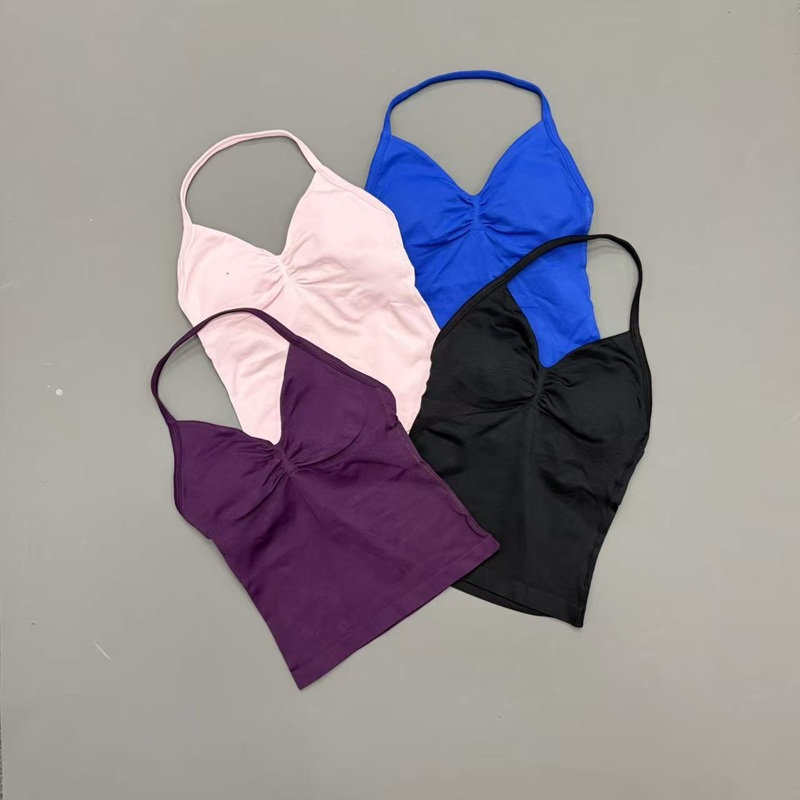 Gym Women Sports Tank Top Seam - огляд і ціна Sports Bra High Impact