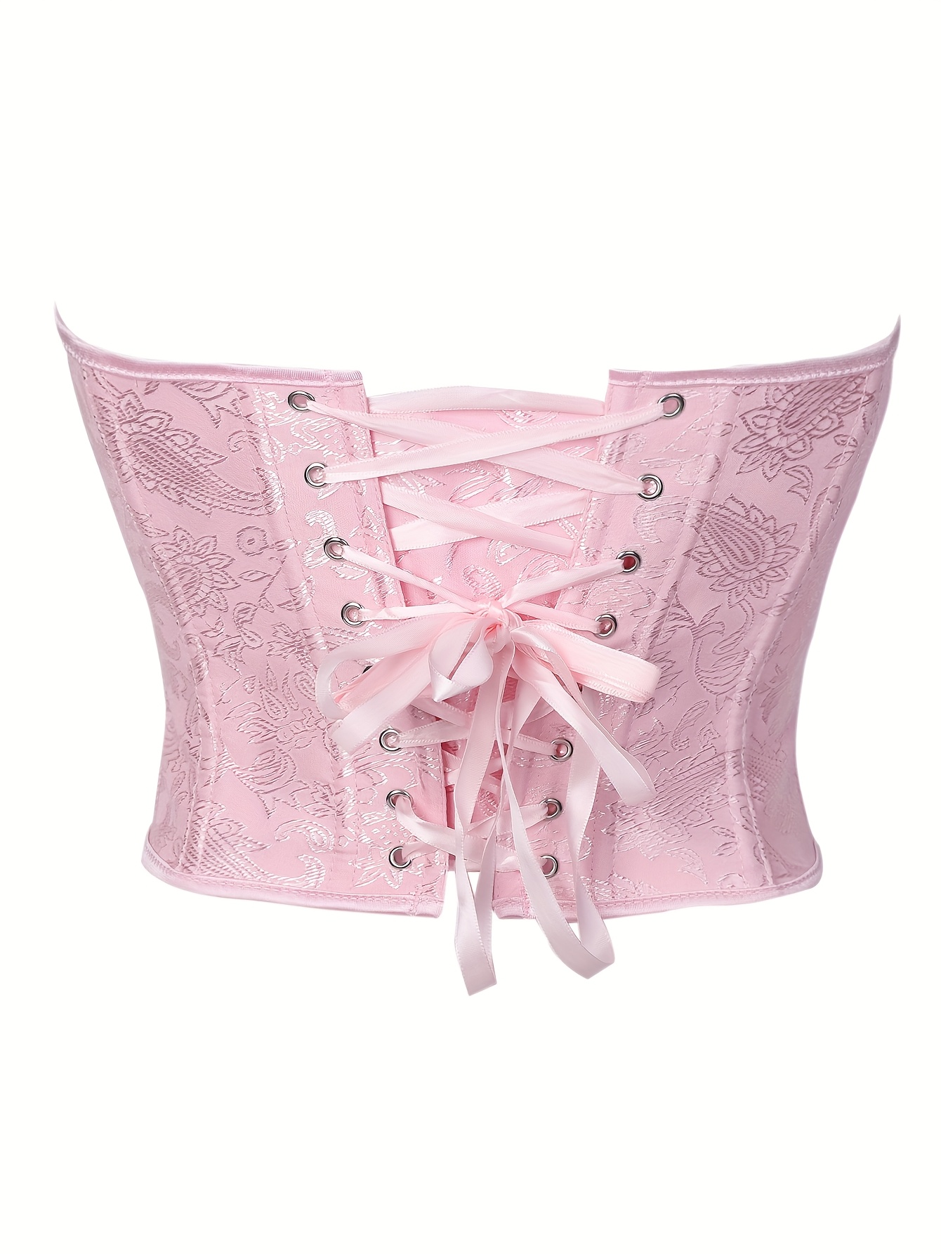 Pink Corset Gothic Victorian W - огляд і ціна Strapless Bra Backless