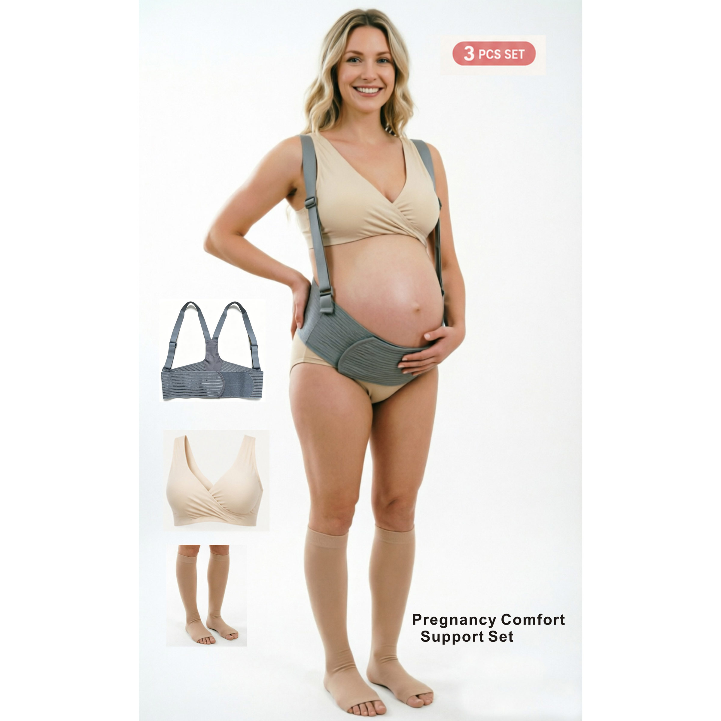 3‑in‑1 Maternity Essential Set - огляд і ціна Nursing Bra Sleep