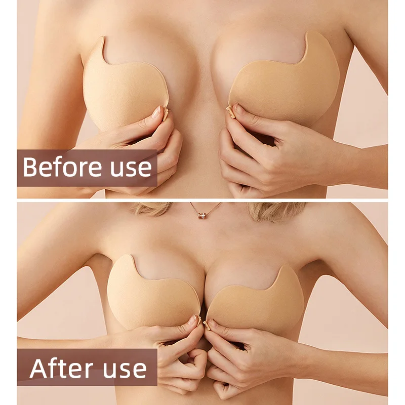 Sexy Women's Bra Invisible Pus - огляд і ціна Silicone Bra Adhesive