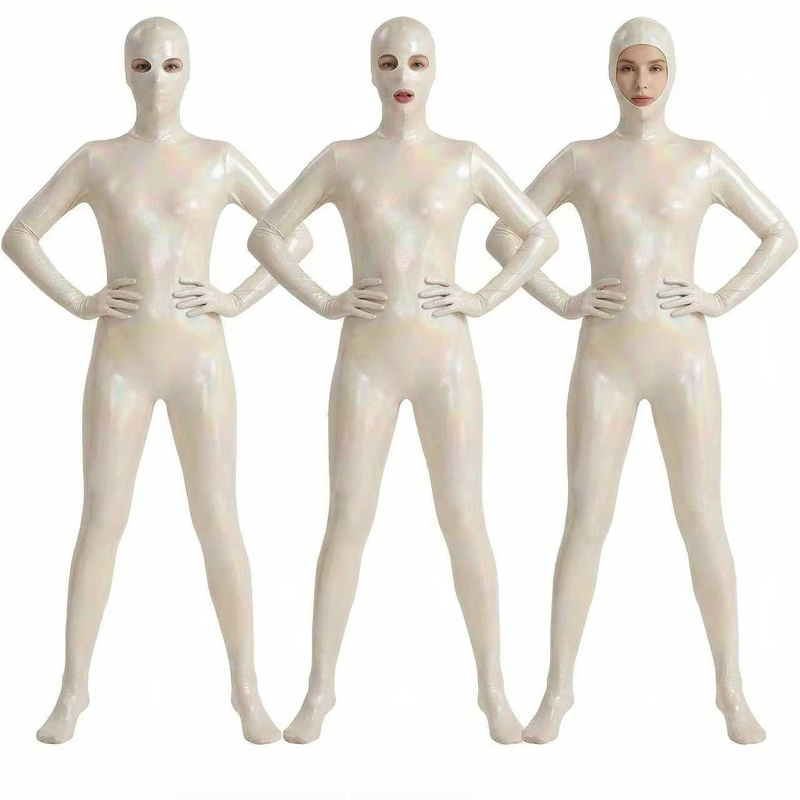 Women Shiny Gradient Zentai Bo - огляд і ціна Shapewear Bodysuit Firm
