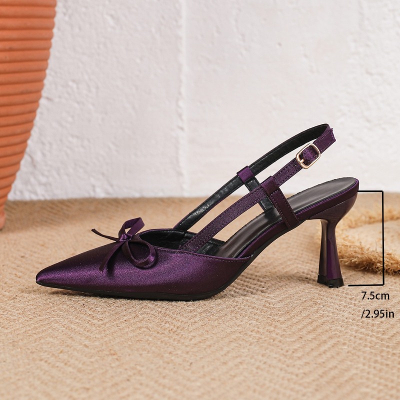 Women's Elegant Purple Satin P - огляд і ціна Slip Dress Satin
