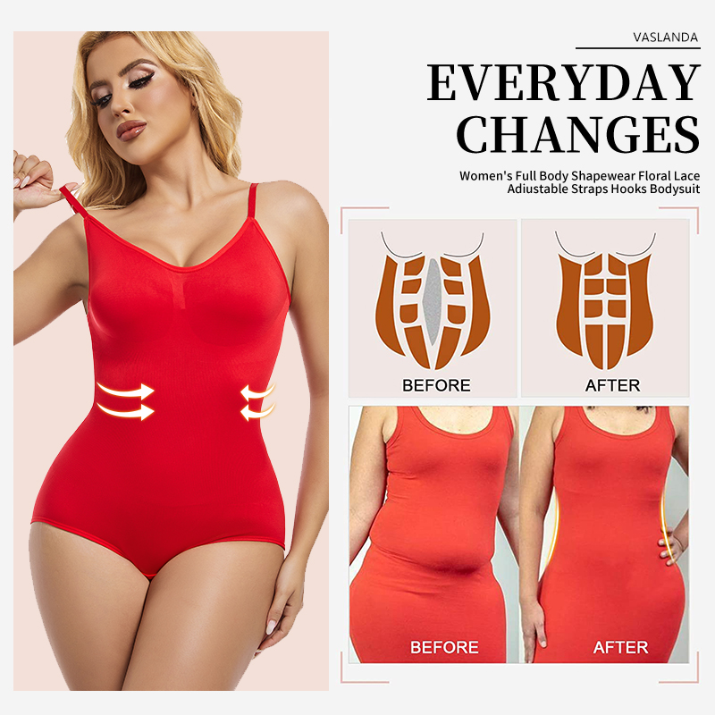 Women Shapewear Spaghetti Stra - огляд і ціна Shapewear Bodysuit Firm
