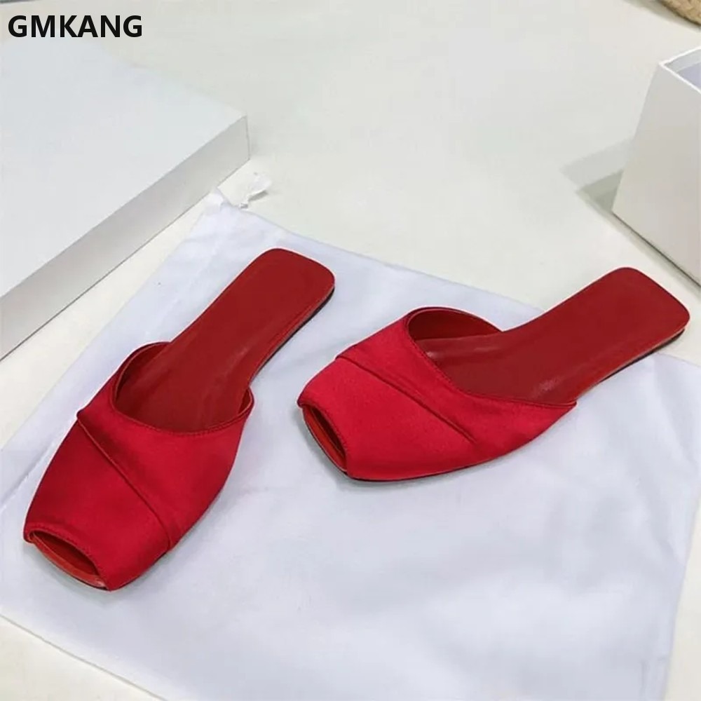 GMKANG Women Satin Square Toe  - огляд і ціна Slip Dress Satin