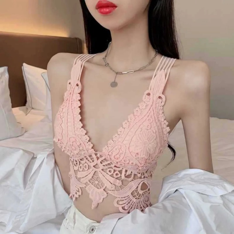 Womens Sexy Tops Lace Crop Top - огляд і ціна Cami Top Lace