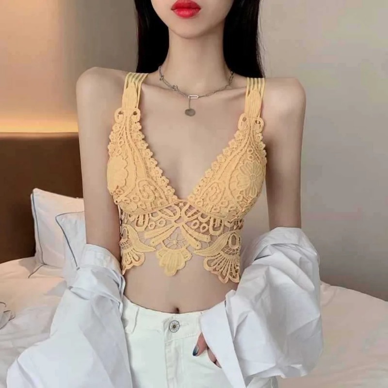 Womens Sexy Tops Lace Crop Top - огляд і ціна Cami Top Lace