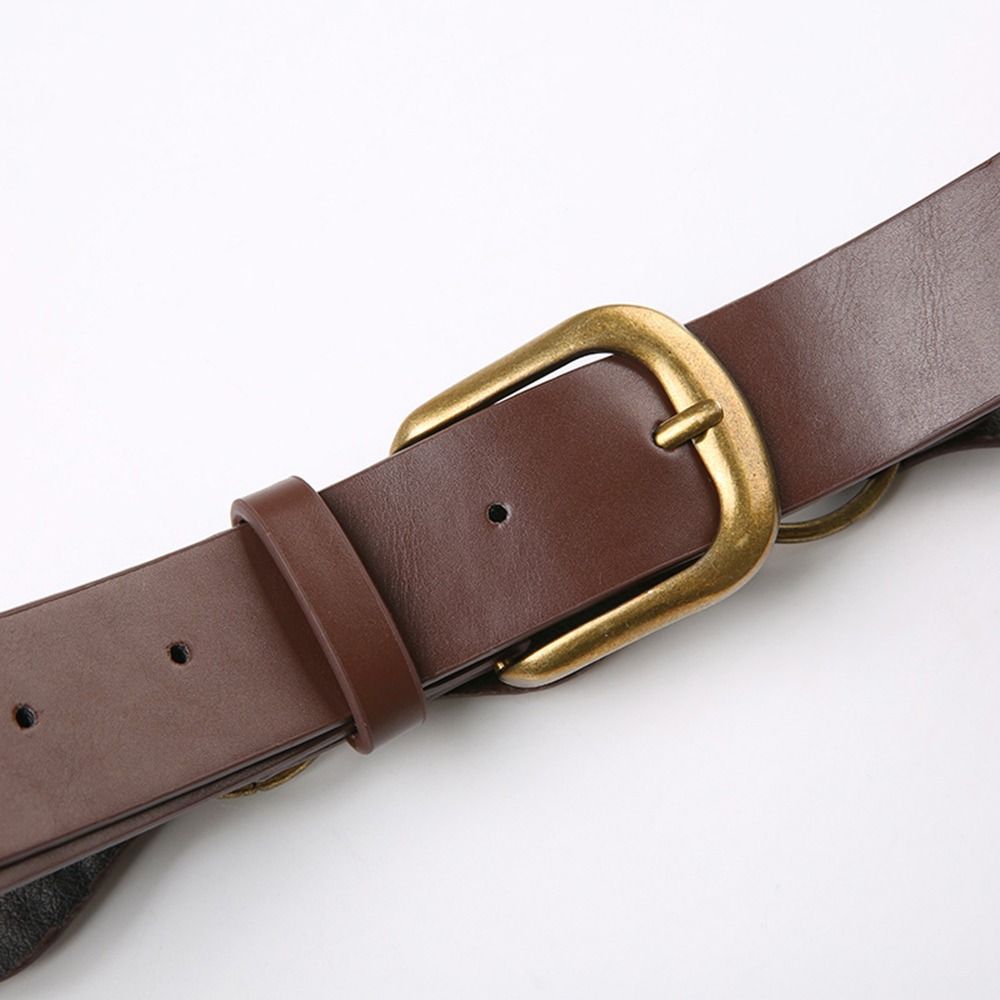Grommet PU Leather Waist Belt  - огляд і ціна Corset Waist Cinch