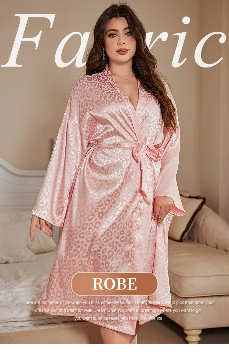 Plus Size Robe Pajama Women Sl - огляд і ціна Robe Silk Women