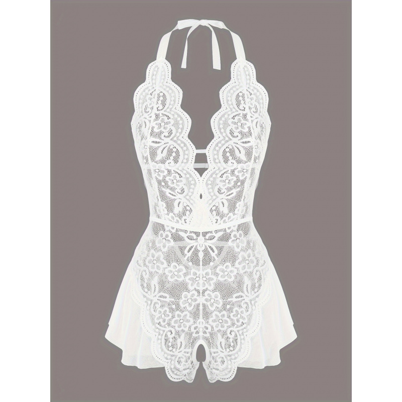 Charming Lace Mesh Teddy, Scal - огляд і ціна Lace Teddy Lingerie