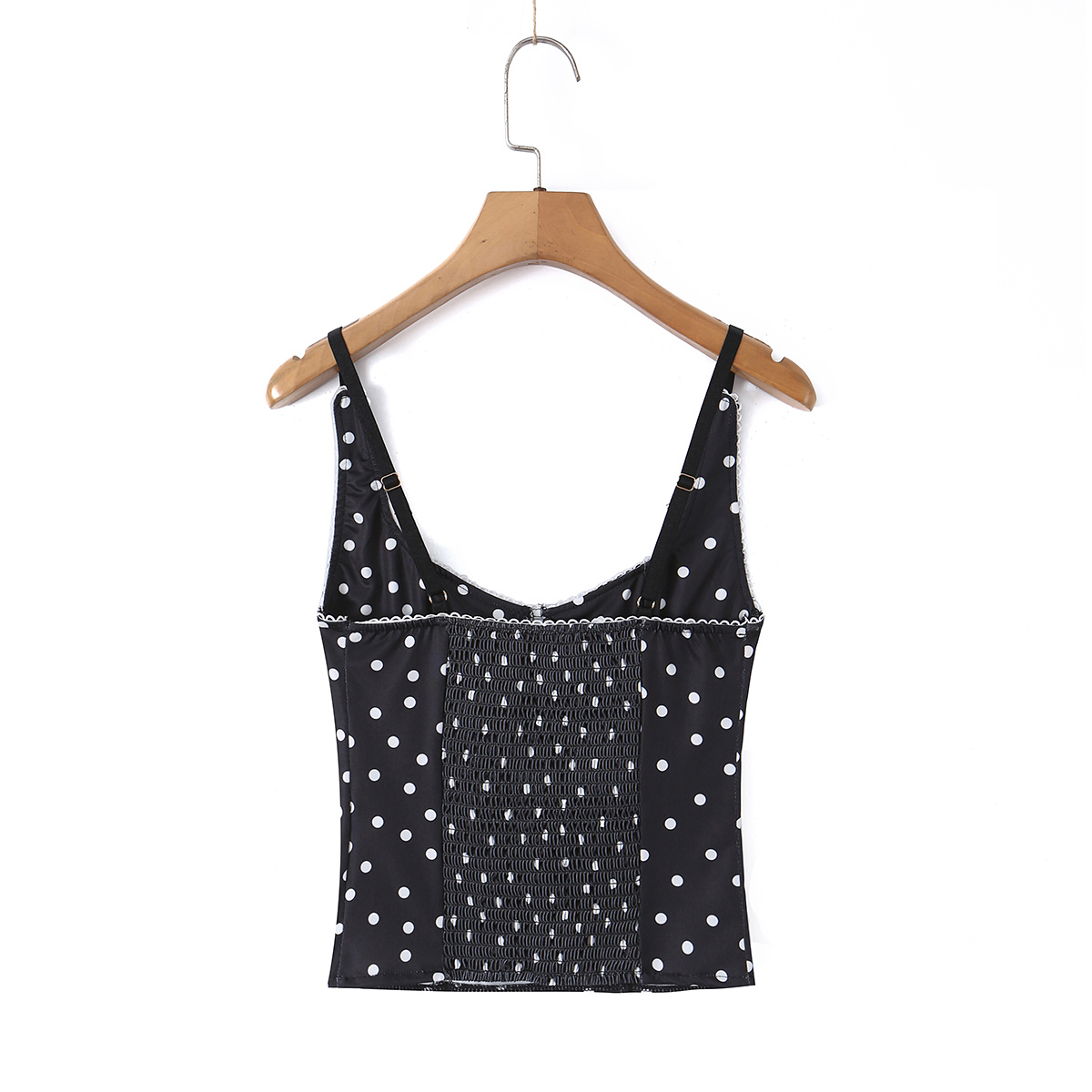 Black Polka Dot Corset Cami To - огляд і ціна Cami Top Lace