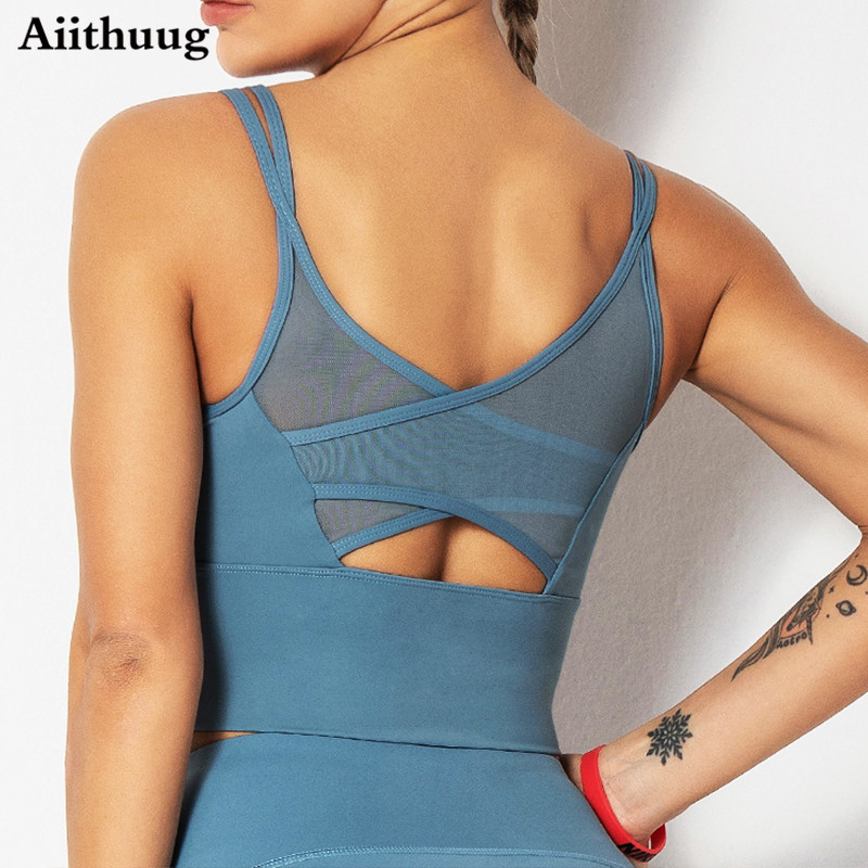 Aiithuug Yoga Bras Fitness Shi - огляд і ціна Sports Bra High Impact
