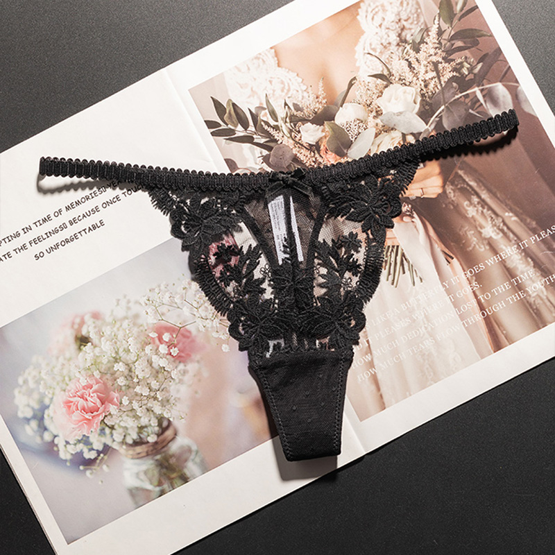 Lace Panties Sexy Thong Women  - огляд і ціна Seamless Underwear Women