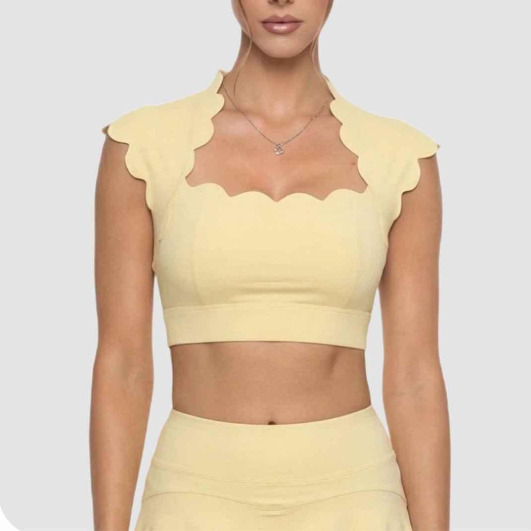 Pad Wavy Women Sports Vest Yog - огляд і ціна Sports Bra High Impact