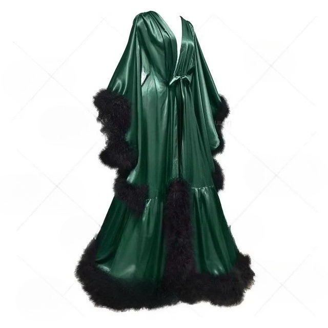 Customized Bathrobe for Women  - огляд і ціна Robe Silk Women