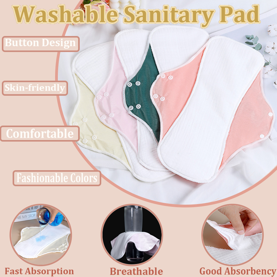 1pc Washable Sanitary Pads for - огляд і ціна Period Panty Absorbent