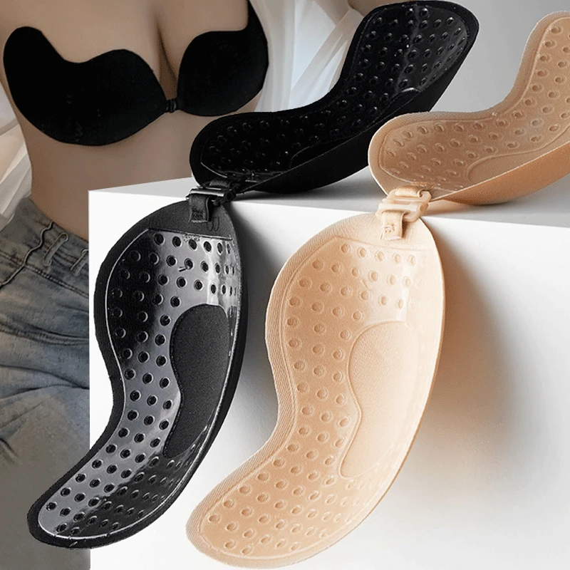Reusable Adhesive Nipple Cover - огляд і ціна Push Up Bra Padded